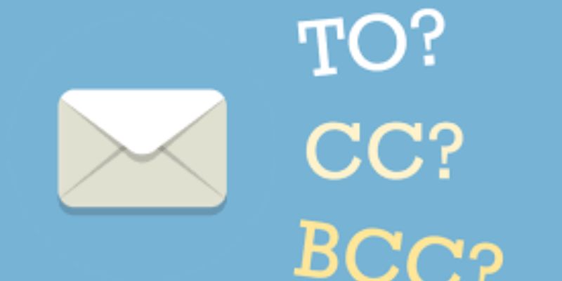 Lưu ý sự khác biệt giữa To/CC và BCC